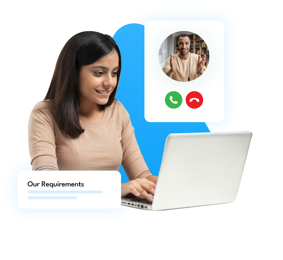 Student learning online